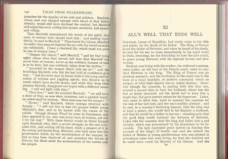 CHARLES LAMB**TALES FROM SHAKESPEARE**THE NELSON CLASSICS** - 7