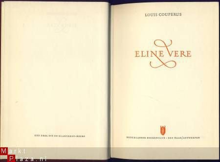 LOUIS COUPERUS**ELINE VERE** **NBC-KLASSIEKEN** - 2