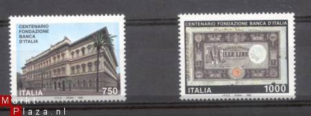 Italie 1993 Nat. bank van Italie postfris YT 2027-8 - 1
