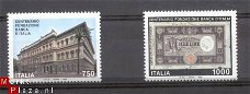 Italie 1993 Nat. bank van Italie postfris YT 2027-8