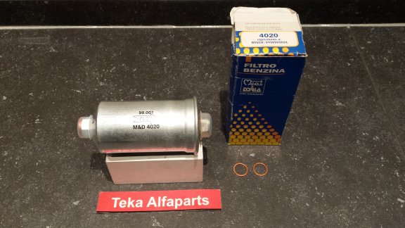 Fiat Punto Croma Lancia Thema Benzinefilter M&D 4020 NOS - 0