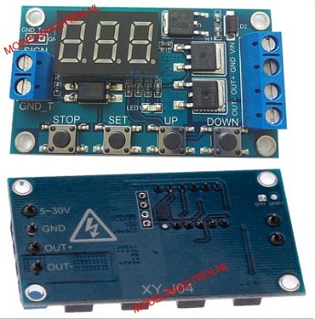 Timer, trigger activation, XY-J04, parachute ejection modelraket / raket - 1