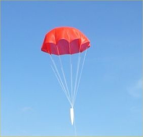 Modelraket Parachutes div. maten, div. kleuren, raket parachutes - 1