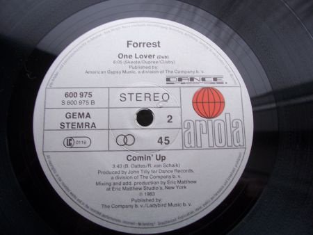 FORREST ONE LOVER ( DON'T STOP THE SHOW) 2x - Afbeelding 3