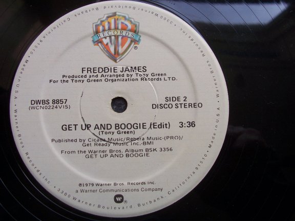 FREDDIE JAMES GET UP AND BOOGIE - Afbeelding 3