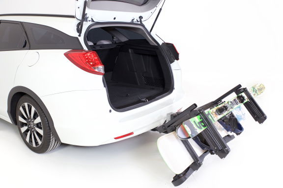 Aneto Towcar Skidrager geplaatst op de trekhaak van uw auto - Afbeelding 6