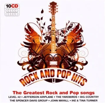 10-CD - Rock and Pop Hits - 0