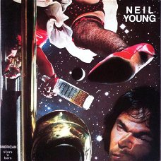 Neil Young  ‎– American Stars 'N Bars - 1977 -Country Rock-vinyl LP review copy/never played NM