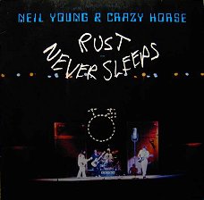 Neil Young/Crazy Horse- Rust Never Sleeps-1979 -Country Rock-vinyl LP review copy/never played MINT