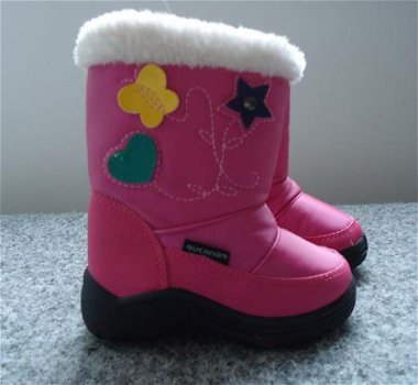 Nieuwe SNOWBOOTS Fuchsia maat 27 - 1