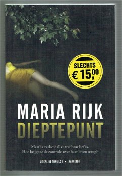 Dieptepunt door Maria Rijk (nieuw opruiming ) - 1