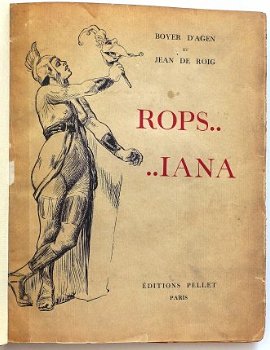 Félicien Rops 1924 Rops...iana 1/500 ex. Fraaie Leren Band - 4