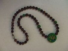 Ketting Groen-Bruin