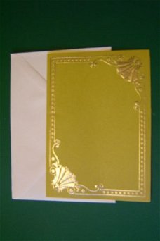 k.1 Stevig kaartkarton met envelop.