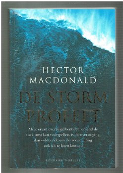 De stormprofeet door Hector MacDonald (opruiming nieuw) - 1