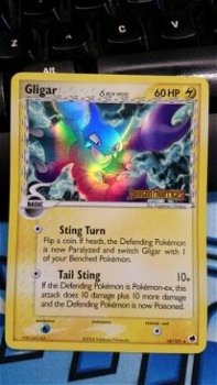 Gligar 16/101 Rare (reverse) Ex Dragon Frontiers gebruikt - 1