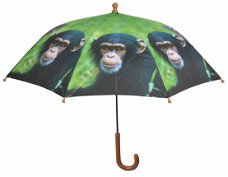 Kinderparaplu met de print van een aap KG158A