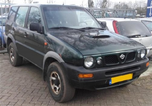 Nissan Terrano - 2.7D long grijs kenteken 1997 - 1