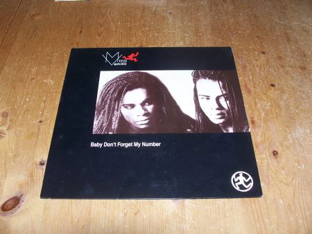 MILLI VANILI BABY DON'T FORGET MY NUMBER - nr. 1