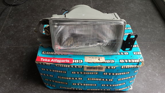 Alfa Romeo 33 (83-90) Koplamp Carello 03474748 H4 Rechts NOS - nr. 1