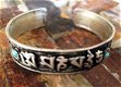 Armband van Tibetaans zilver met mantra en draakmotief - 1 - Thumbnail