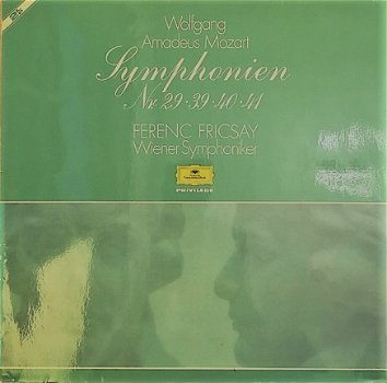 LP - Mozart Symphonien 29, 39, 40 en 41 - 1