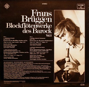 LP - Frans Brüggen - Werke des Barock Vol.2 - 1