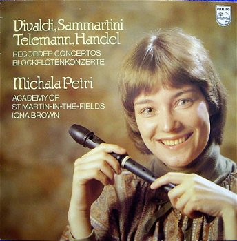 LP - Michala Petri - Blockflötenkonzerte - 0