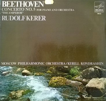 LP - Beethoven - Concerto no. 5 - Rudolf Kerer, piano - 0