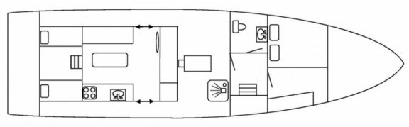 Varend Woonschip 19.00 - 2