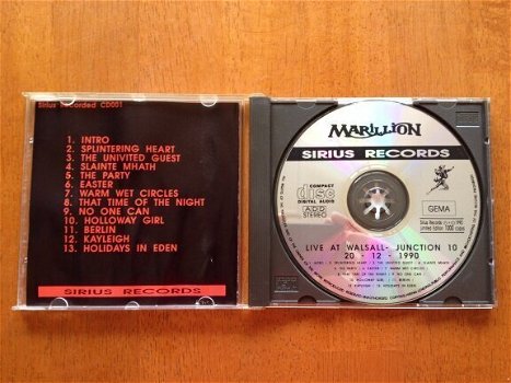 Marillion - Live Walsall 1990 - 1