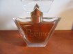 Prachtig frans glazen parfumfles Poême Lancome... Grote (21 cm hoog) Display fles! - 1 - Thumbnail