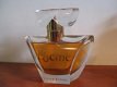 Prachtig frans glazen parfumfles Poême Lancome... Grote (21 cm hoog) Display fles! - 2 - Thumbnail
