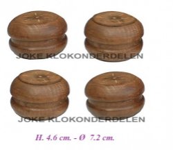 === 4 Klokkast bolpoten = gebruikt === 36561