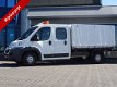 Peugeot Boxer - 435 2.2 HDI L3 DC, 120PK / 7-Persoons / Laadbak 290cm met huif / Trekhaak / Zwaailic - 1 - Thumbnail