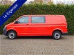 Volkswagen Transporter - 2.0 TDI-140PK/Lang/Luxe dubb.cab/6-versn/Cruise /BPM-vrij - 1 - Thumbnail