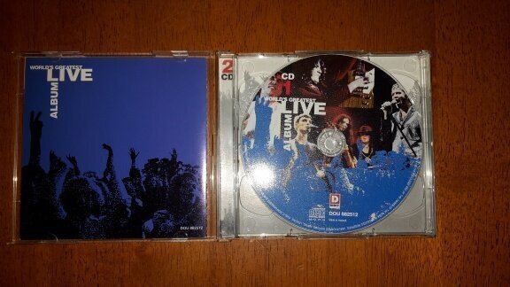 Various ‎– World's Greatest Live Album - 1