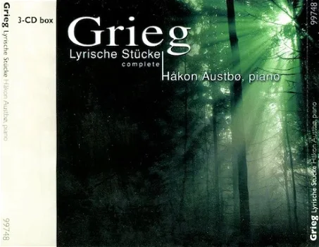 3-CD - GRIEG - Lyrische Stücke - Piano, Håkon Austbø - 0