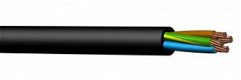 Neopreen rubber kabel H07RN-F Zwart 4 x 2,5 mm 2 per 100 meter - 1 - Thumbnail