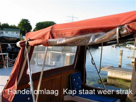 MOTORBOOT MET ACHTERKAP met Easy-Cabrio Systeem - 5