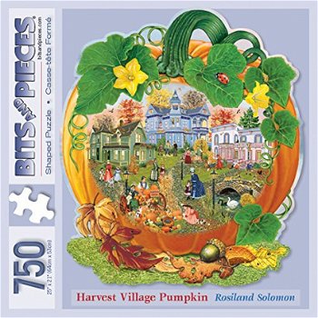 Bits and Pieces - Harvest Village Pumpkin - 750 Stukjes Nieuw - 2