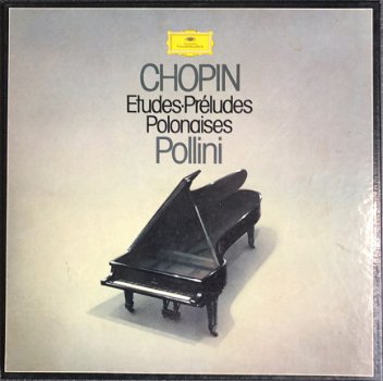 3-LPbox - Chopin - Etudes, Préludes, Polonaises - Maurizio Pollini - 0