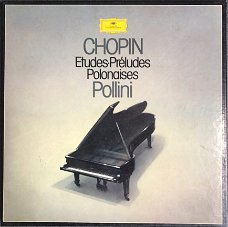 3-LPbox - Chopin - Etudes, Préludes, Polonaises - Maurizio Pollini