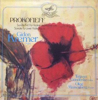 LP - Prokofieff - Gidon Kremer - 1