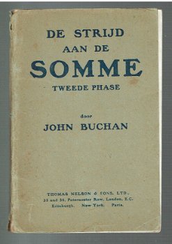 De strijd aan de Somme tweede phase door John Buchan (eerste wereldoorlog) - 1