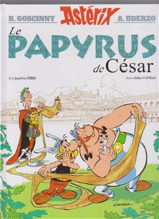 Asterix 36 Le papyrus de César Franstalig hardcover