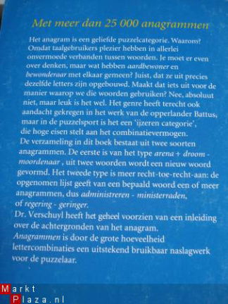 Anagrammen: Dr. Verschuyl Uitg. Kosmos - nr. 1