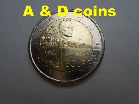 Luxembourg 2 euros cc 2016 - 1