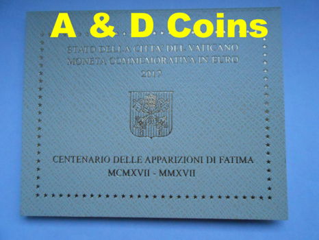 2 euro BU Vaticaan 2017 - 1