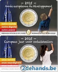 Belgie 2015 - 2 euro coincard "ontwikkeling"